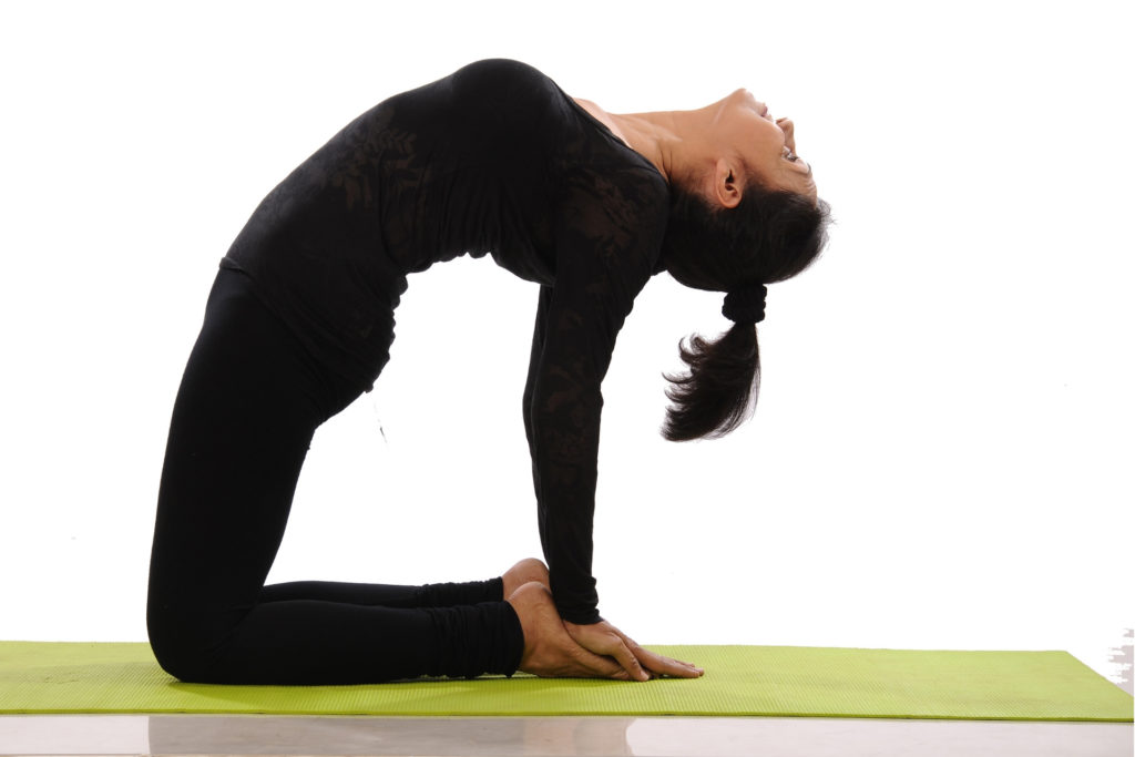 yoga pose at shwet yoga classes in thane