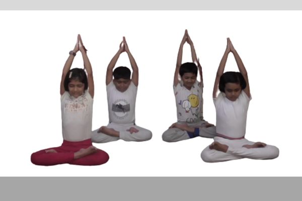 kids yoga at shwet yoga classes in thane west