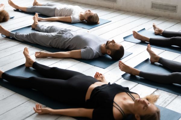 yoga nidra at shwet yoga classes in thane west