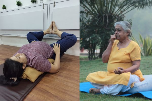 Pregnancy yoga diploma, gerontology yoga diploma, yoga in thane, teacher training near me at shwet yoga classes in thane west