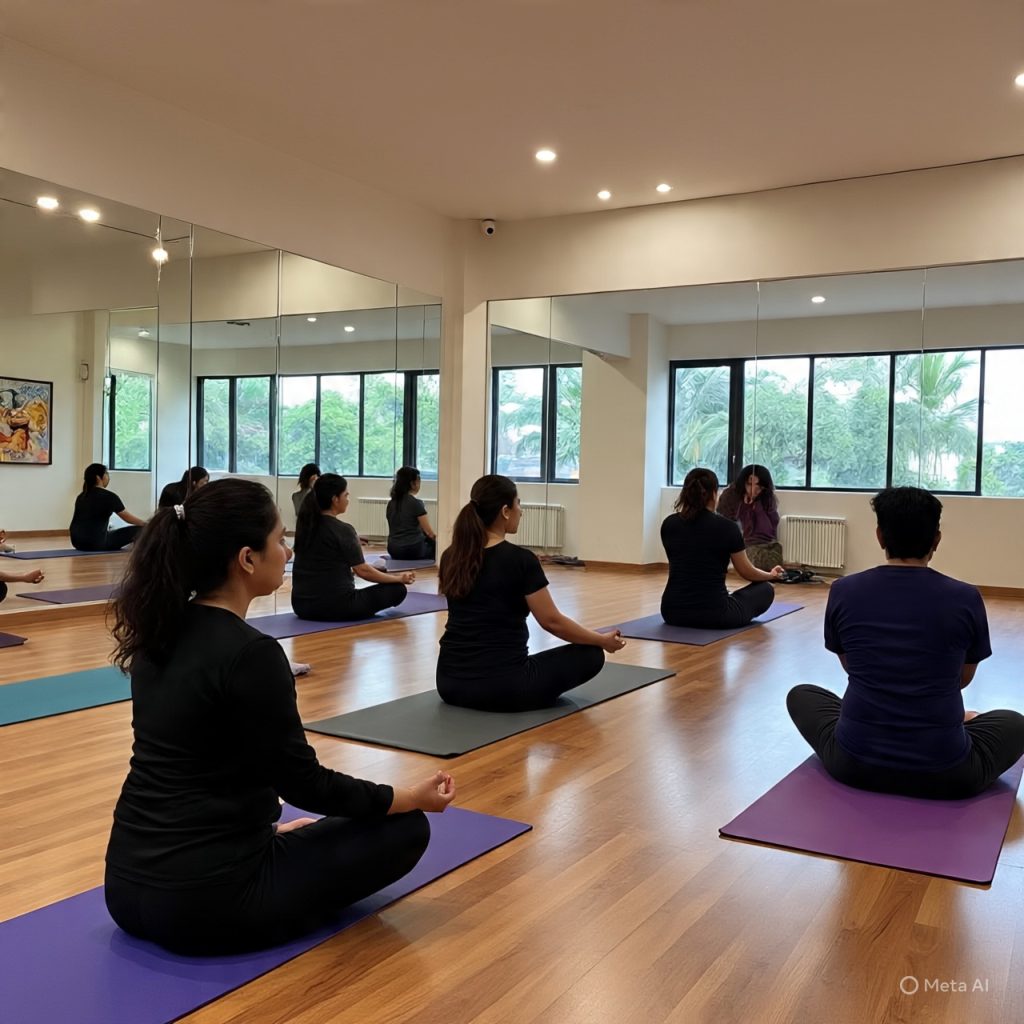 yoga teachers training at shwet yoga classes in thane west