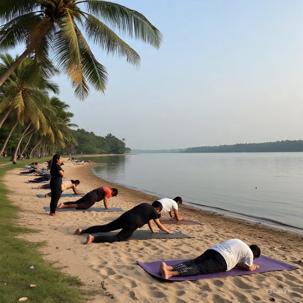 yoga in thane at shwet yoga wellness institute