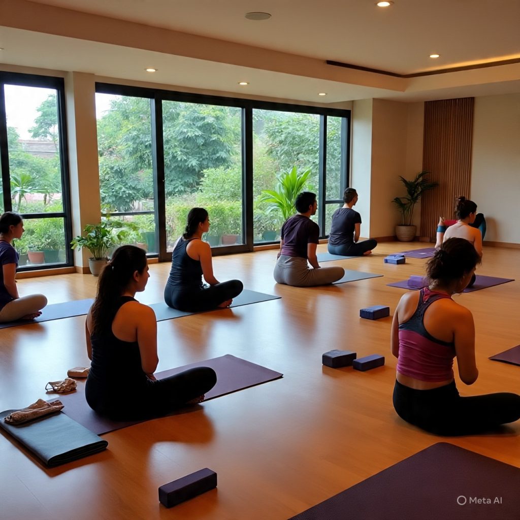 yoga in thane at shwet yoga wellness institute